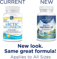 Nordic Naturals Arctic Cod Liver Oil, Lemon - 90 Soft Gels - 750 mg Total Omega-3s with EPA & DHA - Heart & Brain Health, Healthy Immunity, Overall Wellness - Non-GMO - 30 Servings