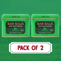Bag Balm Original Moisturiser For Dry Skin | All-Purpose Hydrating Balm | Heals Cracked Hands, Split Heels, Cuticles In Winter | Provides Instant Relief | Lanolin-enriched (113g, Pack of 2)