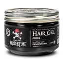 BARBERTIME Hair Styling Gel | All Hair Types | Firm Control | Scalp Nourishing | Shine and Protection | Jojoba 300 ml