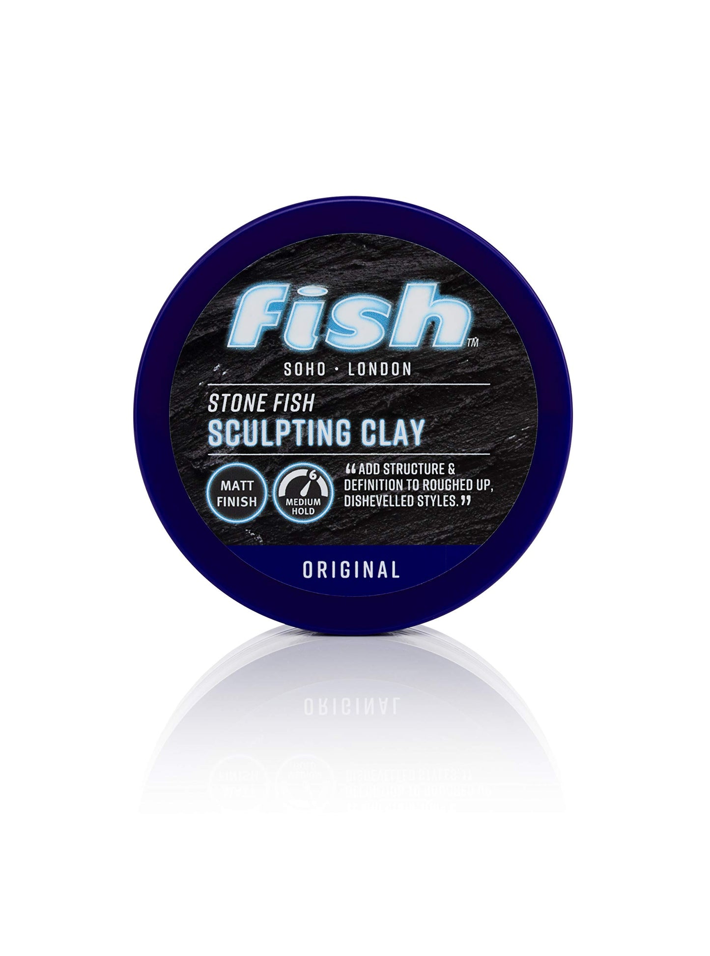 FISH Original Stone Fish Sculpting Hair Clay, 70ml , BA-FISOR4905A