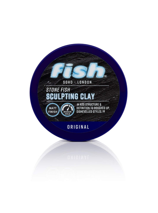FISH Original Stone Fish Sculpting Hair Clay, 70ml , BA-FISOR4905A