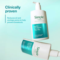 Simple Purify+ Gel Facial Cleanser 240 ml