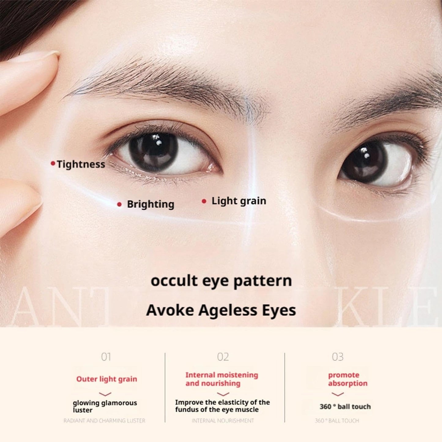 Lutein Eye Oil with Vitamin C – Dark Circle & Puffy Eye Treatment, Essential Lutein Rollerball Eye Cream, Perfect for Daily Use