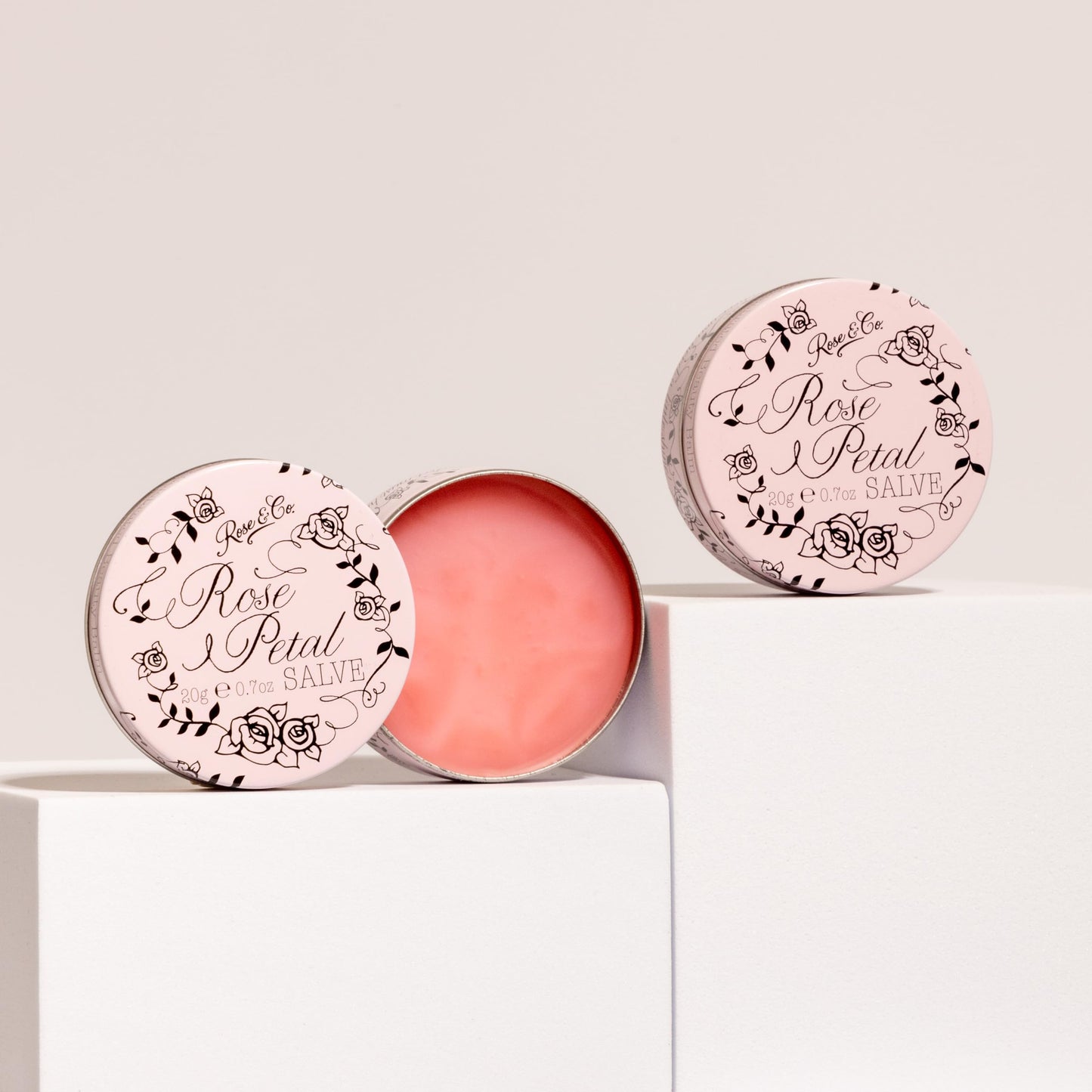 Rose & Co Rose Petal Multipurpose Beauty Salve 20g (Pack of 2)