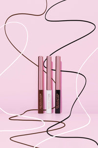 Makeup Revolution, Super Flick Liquid Eyeliner, Highly Pigmented, Brown, 2.4 ml