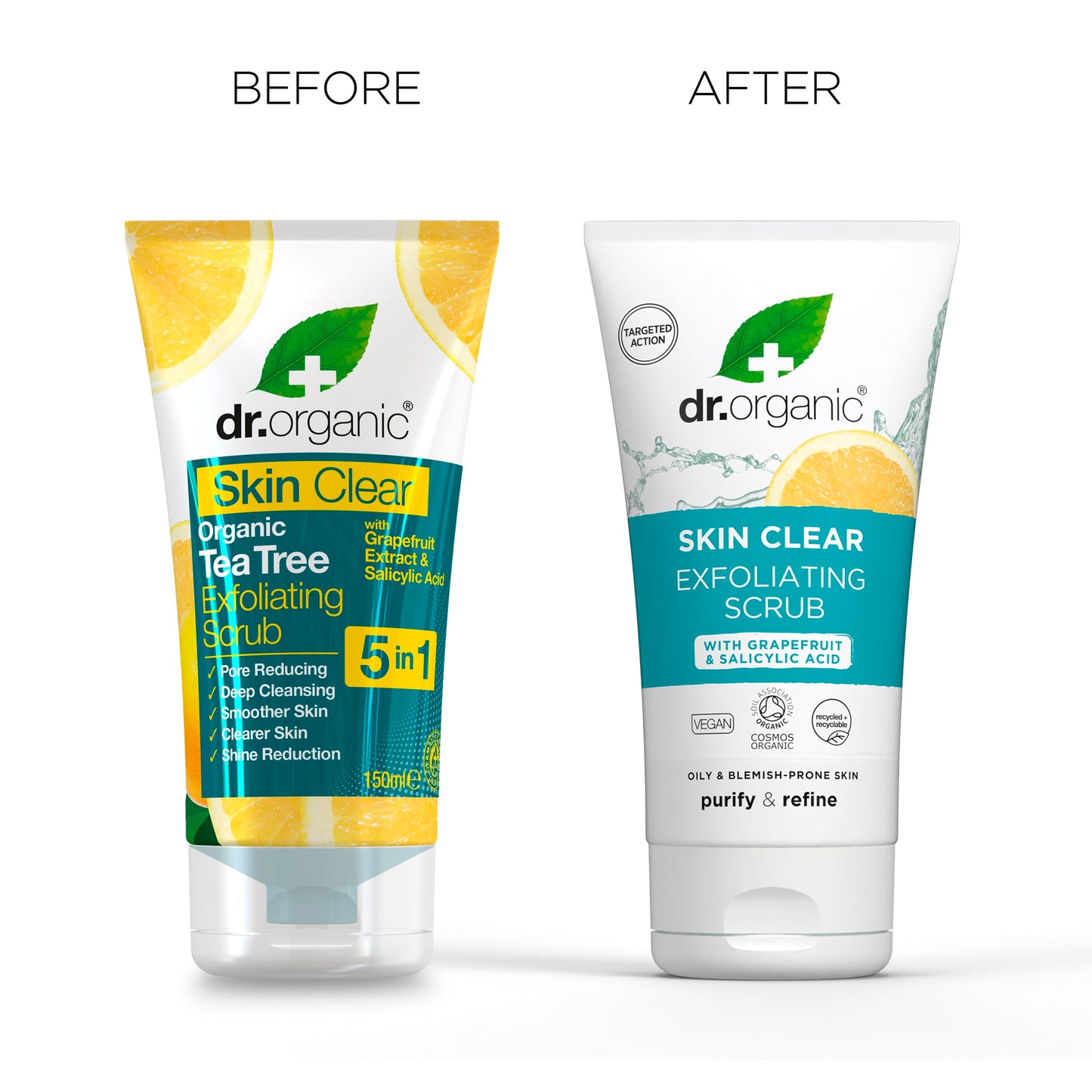 Dr. Organic Dr Organic Skin Clear Exfoliating Scrub 150ml