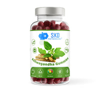 SKD Pharmaceuticals Ashwagandha | 1200mg | High Strength | 60 Vegan Gummies | 5% Withanolides | Trusted British Pharmaceuticals UK Made (60)