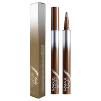 Coloroom Magic Brown Eyebrow Pencil & Eyebrow Pen – Inclined Angle Eyebrows Pencil, Waterproof, Long-Lasting for Natural-Looking Full Brows