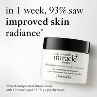philosophy anti-wrinkle miracle worker day cream 60ml | moisturiser with retinol
