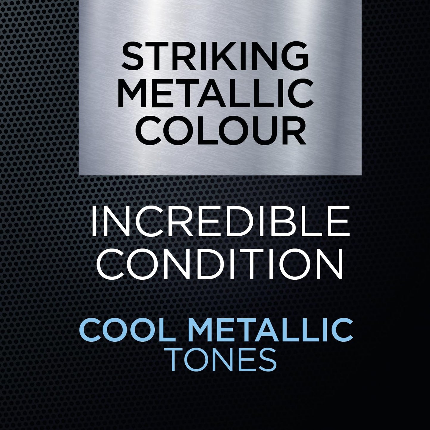Colour Freedom Metallic Silver Violet Permanent Hair Dye with PurePlex. Ultra Glossy Conditioning Hair Colour. 100% grey coverage. By Knight & Wilson.