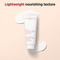 CLARINS Clarins Hand & Nail Treatment Cream 100ml | Nourishing Moisturiser for Dry Hands & Strengthening Nails | Anti Aging | Non Greasy