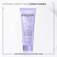 Kérastase Blond Absolu Discovery Set, With Illuminating Shampoo, Nourishing Conditioner and Fortifying Heat Protection Serum, With Hyaluronic Acid, For Blonde and Bleached Hair, Travel Size