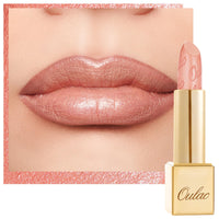 Oulac OULAC Glow Metallic Shine Lipstick, Nude High Impact Lipcolor, Lightweight Soft and Ultra Hydrating, Long Lasting, Vegan & Cruelty-Free, Full Coverage Lip Color 4.3 g/0.15 GM09 Elysium