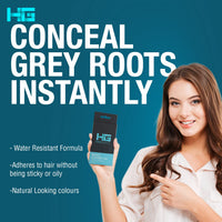 Hair Genetics Root Cover Up Hide Your Grey Hairs Roots NEW Mineral Powder, Quick and Easy Professional Natural looking Results Touch Up Powder Define and Fill in Eyebrows (Light Brown)…