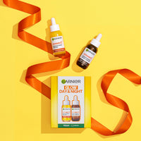 Garnier Vitamin C* Day & Night Face Serum Gift Set, 2x 30ml Serums