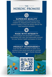 Nordic Naturals Arctic Cod Liver Oil, Lemon - 90 Soft Gels - 750 mg Total Omega-3s with EPA & DHA - Heart & Brain Health, Healthy Immunity, Overall Wellness - Non-GMO - 30 Servings