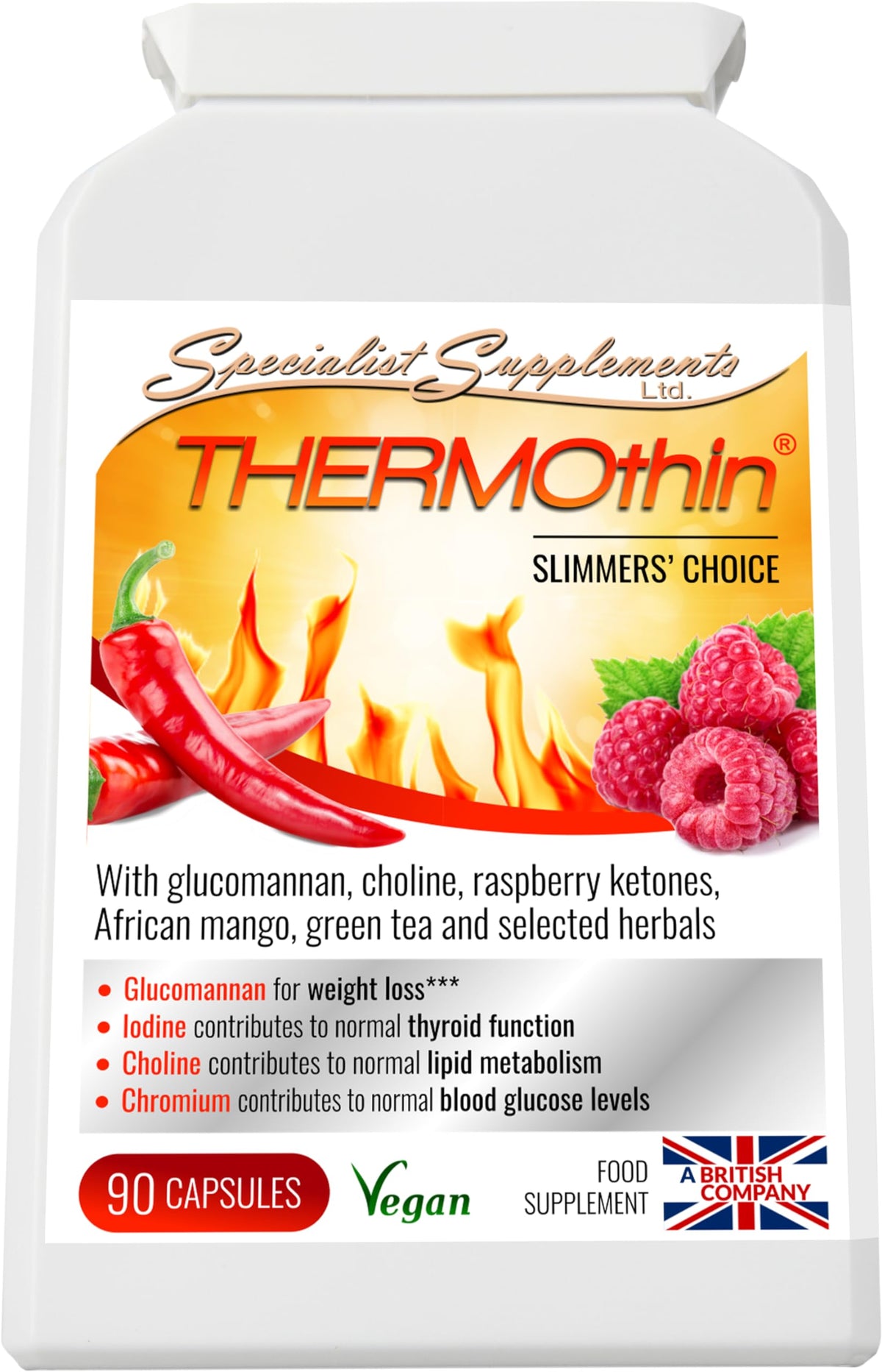Specialist Supplements THERMOthin in Shape 90 Capsules