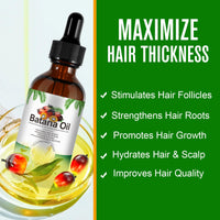 Generic 100% Pure & Natural Batana Hair Growth Oil-Eliminates Split Ends-Prevent Hair Loss-Increases Shine for Men & Women-For Thicker & Stronger Hair-Repairs Damaged Hair & Skin For Men & Women(60ml)