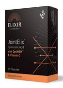 ELIXIR NUTROLOGY Joint Health Support Capsules | Hyaluronic Acid, Vitamin C & OptiMSM | Supports Normal Collagen Formation for Cartilage | Daily Joint & Mobility Nutrition for Adults | 30 Vegan Capsules | UK Made