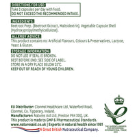 Natures Aid Organic Beetroot 4620mg 60 Capsules (Pack of 3)