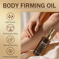 Orknglowy Firming Body Oil 100ML - Natural Body Oil for Women, Body Firming Oil with Castor Oil & Hyaluronic Acid, Massage Oils for Wrinkles, Fine Lines, Skin Tightening & Smooth, body oils for Dry Skin