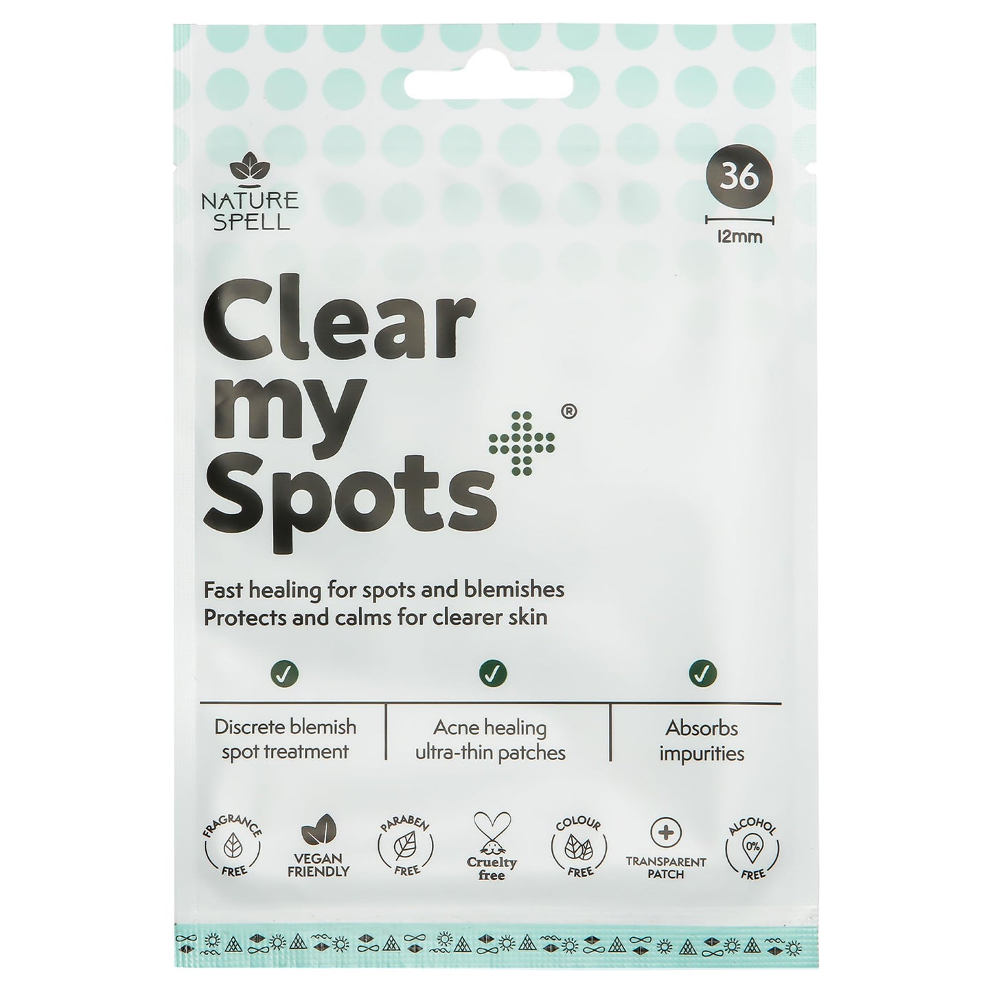 Nature Spell Clear My Spots Patches, 36 Patches