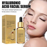 AuraAnge Collagen Peptide Serum for Women - Improve Wrinkles, Dark Spot Correcting, and Hydrating Face Serum with Hyaluronic Acid - Luminous Skin