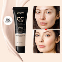 EONFAVE CC Cream with SPF 15 - CC Cream Foundation Colour Correcting Cream, Anti-Redness and Colour Correcting - Lightweight Hydrating Formula - Full Coverage Face Concealer Makeup CC Cream