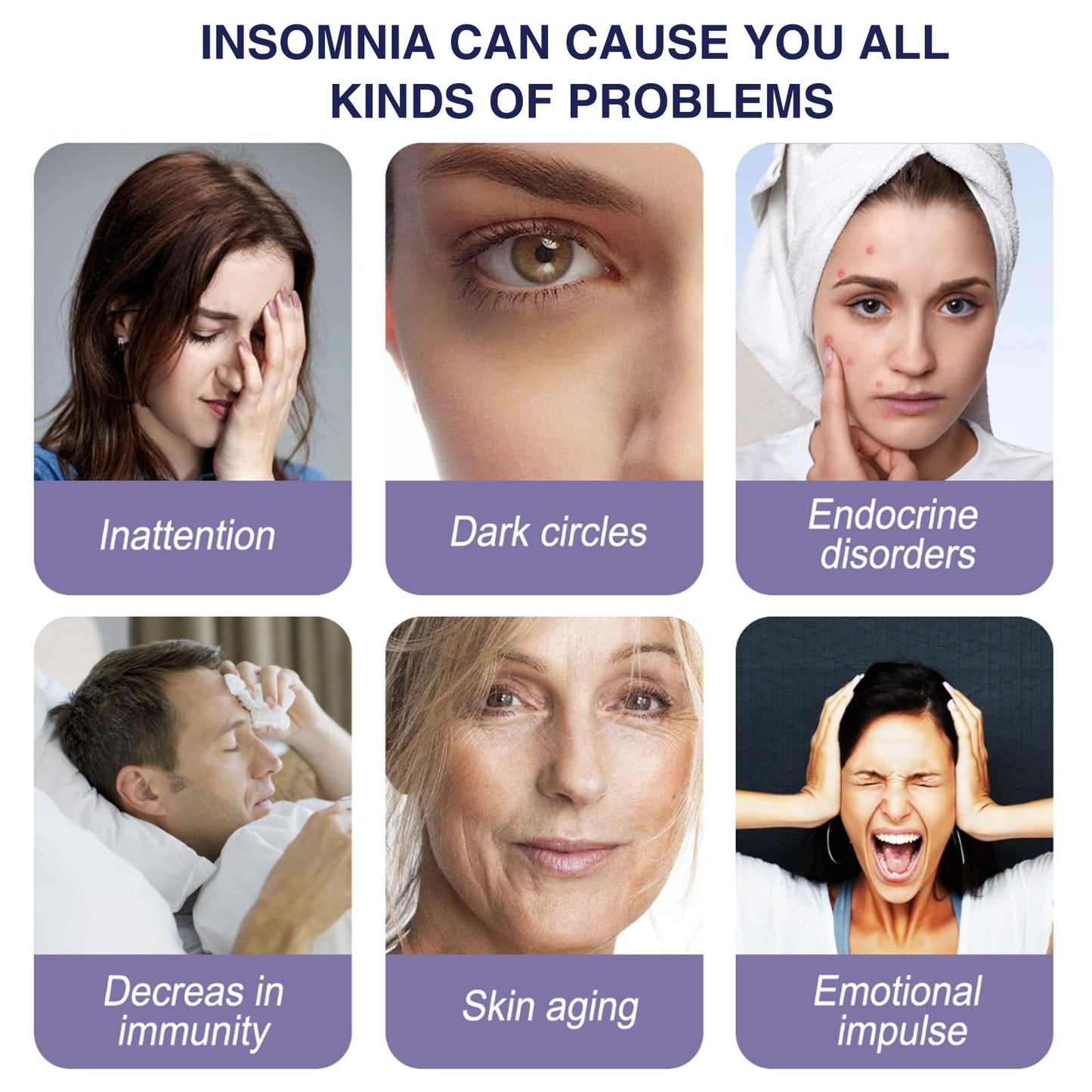 Ninnyi 30PCS Natural Sleep Support Patches for Adults, Sleep Patches for Deep Sleep