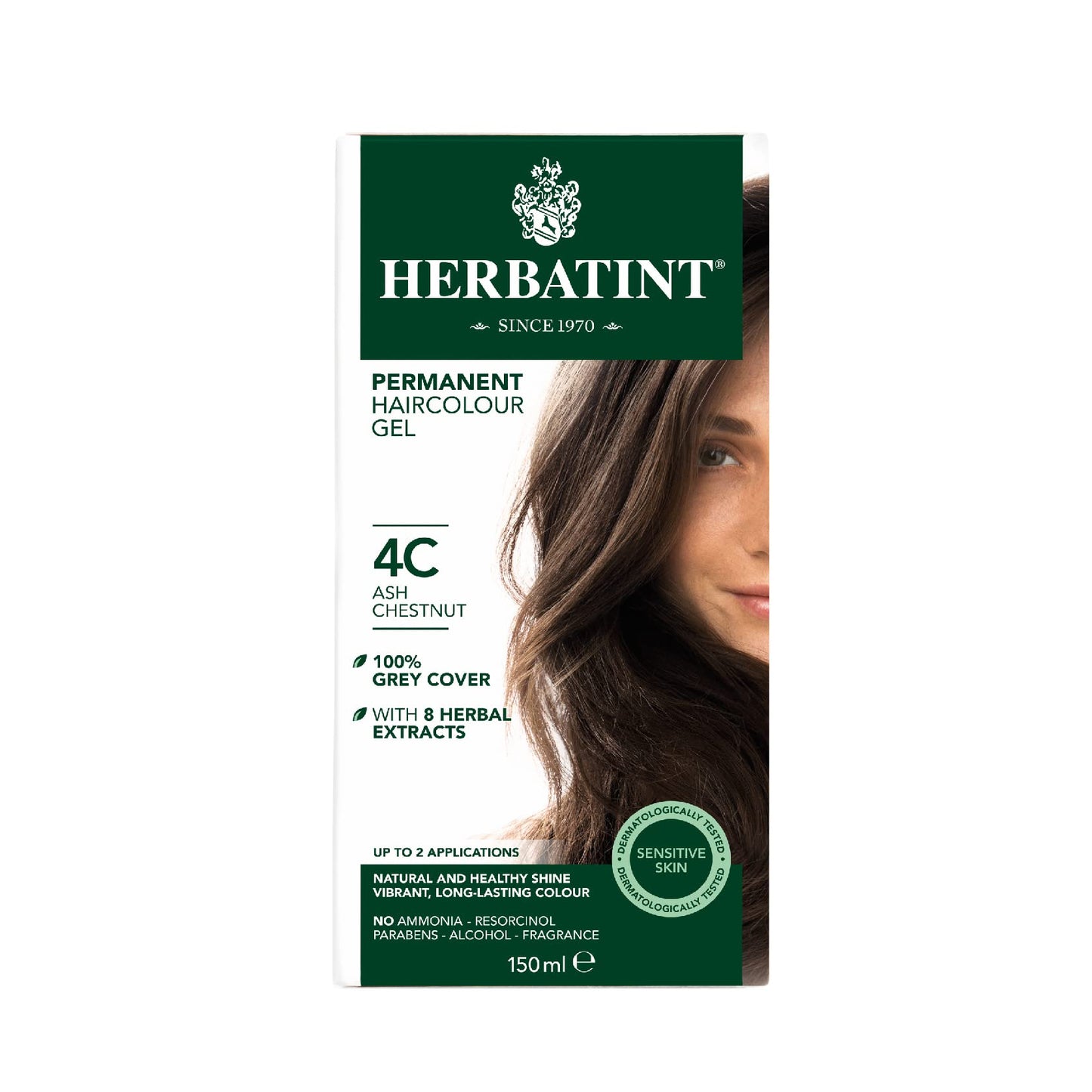 Herbatint HERBATIN Dye Chestnut Ash 4C 150 ml Herbatin
