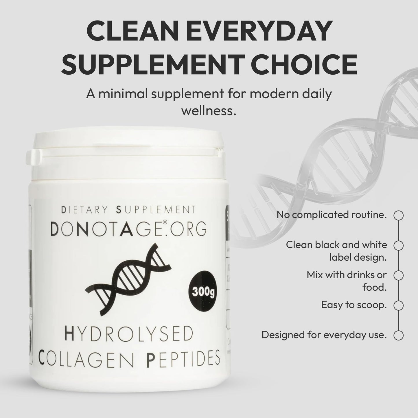Generic Do Not Age Hydrolysed Collagen Peptides 300g