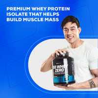 BioTechUSA Iso Whey Zero | Premium Whey Protein Isolate | Grass-Fed | Enzyme-Free | Sugar- and Gluten-Free, 500 g, Coconut