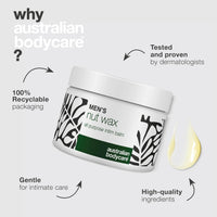 Australian Bodycare Men’s Nut Wax for Sweat, Chafing and Odor Relief in the Groin – enriched with shea Butter, squalane and Soothing bisabolol for Sensitive Skin Care