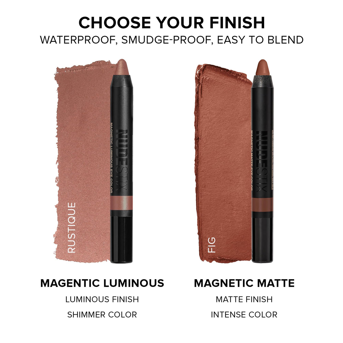 NUDESTIX Magnetic Matte Eye Colour No. 06 Slate 2.8 g