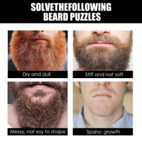 Coloroom Beard Growth Kit With Roller & Mild Essential Oil - Rapid Beard Growth & Thickening - Beards Grooming Kit For Men - Gifts For Dad