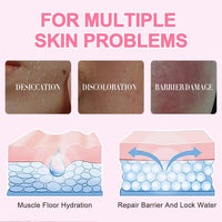 20Pcs PDRN Pink One Day Serum - Salmon DNA Repair Essence, Moisturizing & Firming Facial Treatment,Ultra Hydrating Serum with Niacinamide & Hydrolyzed Collagen, for Glowing Skin, Korean Skincare