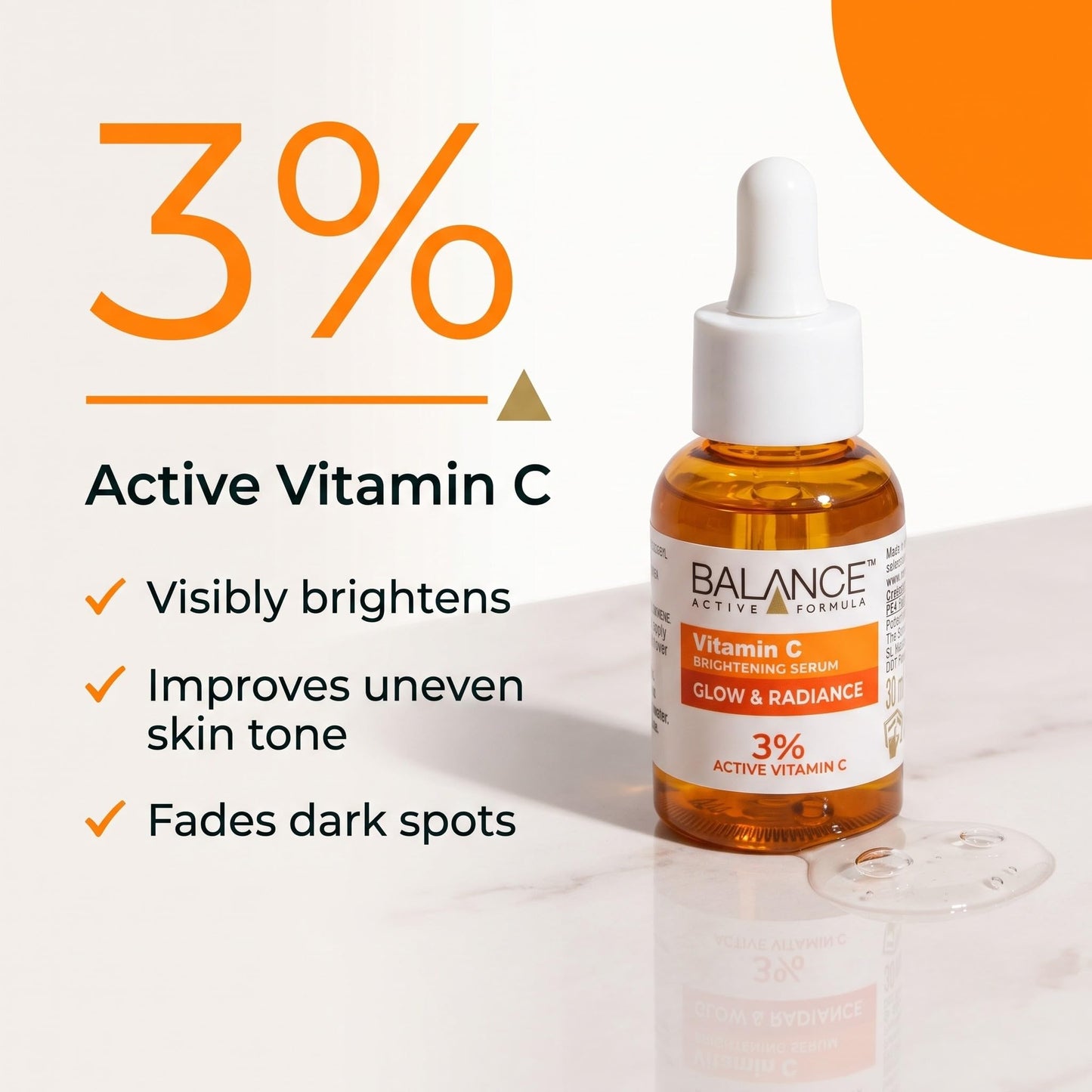 Balance Active Formula The Serum Heroes (Vitamin C Brightening serum & Hyaluronic Deep Moisture Serum) - Armed with active ingredients to glow and hydrate.