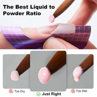 DouborQ Acrylic Nail Kit with Electric Nail Drill Nail Lamp,U V Nail Dryer Light Nail Art Tools,False Nail Tips Starter Set Acrylic Nail Art Supplies for Beginner with Everything (1-6)