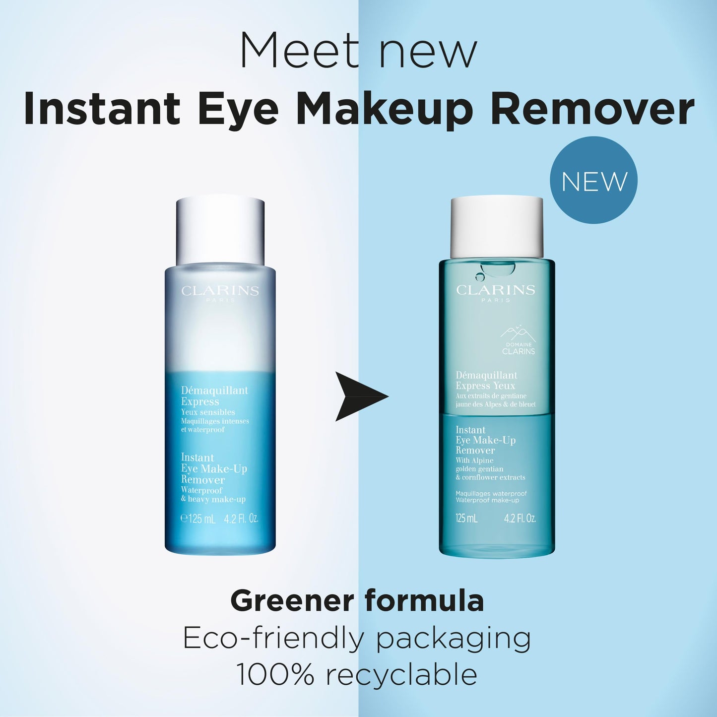Clarins Instant Eye Make-Up Remover 125ml