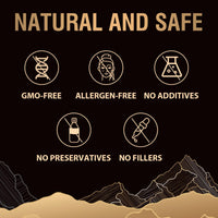 Shilajit Resin Gold Standard Shilajit - 600mg Himalayan Shilajit Blend with Ayurvedic Herbal Extracts, High Levels of Fulvic Acid, Supports Energy and Performance, 30 g (Pack of 3)