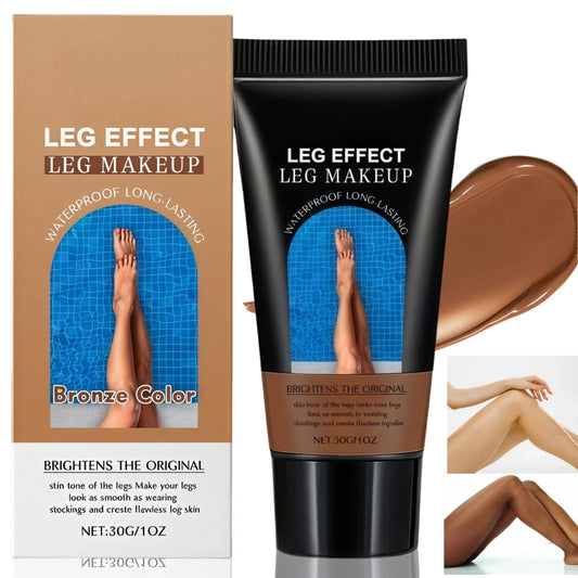 SingHao Leg Make up Cream Full Coverage Waterproof No Transfer,Full Coverage Body Concealer,Moisturiser Concealer for Legs,Waterproof Body Makeup,Long lasting,Moisturizing and hydrating(Bronze Color)