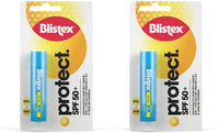 Blistex Ultra Lip Balm with SPF 50 Plus Lip Protection from UVA and UVB Rays, 4.25 g (2 Pack)