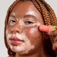 Glow Hub Buff Blush Glo Up Colour Stick with Niacinamide and Hyaluronic Acid - Peach Tea 5g