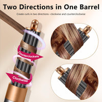 Chuancheng 40mm/1.6inch Long Curling Barrels Attachments for Dyson Airwrap HS01 HS05 HS08 Styler, Hair Curl Barrels Replacement Parts, Gold