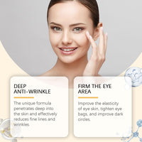 Vitamin C Eye Cream, Eye Cream for Dark Circles and Puffy Eyes, Men and Women Revitalift Eyes Cream, Under Eye Serum Stick for Brightening Revitalizing Anti Wrinkle Hydrating