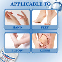 ISBEAUSOLS 42% Urea Foot Cream - Urea Cream - Foot Cream For Cracked Heels And Dry Skin - Cracked Heel Repair Cream - For Feet, Hands, Elbows, Nails & Knees - Moisturizing, Callus Remover and Soften