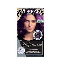 L'Oreal Paris L'Oréal Paris Permanent Hair Colour, Long-Lasting Shine and Intense Colour, For up to 8 Weeks, Preference Vivids (Colorista), Magnetic Plum 3.16, x1 pack