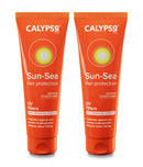 Calypso Sun-Sea Hair Protection - Multipack 2 × 100ml ǀ Contains Argan Oil, Chlorine and Dehydration Protector