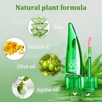 syloripha Syloripha Aloe Vera Lip Oil - PH Temperature Color Changing Gloss, Long Lasting Moisturizing Lip Care Balm, Light Texture No Greasy Lip Care Product For Women