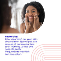E45 SPF 30 Face Moisturiser - Hydrating Daily Cream with UVA/UVB Protection for Dry, Sensitive & Eczema-Prone Skin - 50 ml